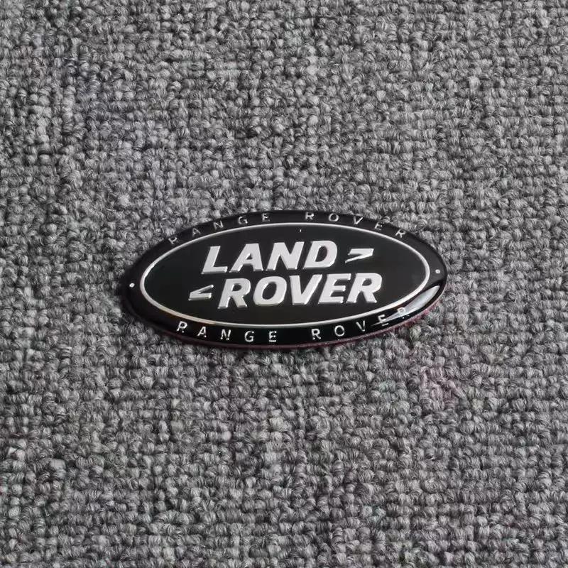 3D Car Front and rear Emblem Badge Sticker For Land rover SVR Discovery Velar Evoque Freelander Range Rover L322 car accessories FG2