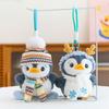 Cute Apple Bee Penguin Plush Toy Event Gift Elk Keychain Ski Penguin Penguin Penguin