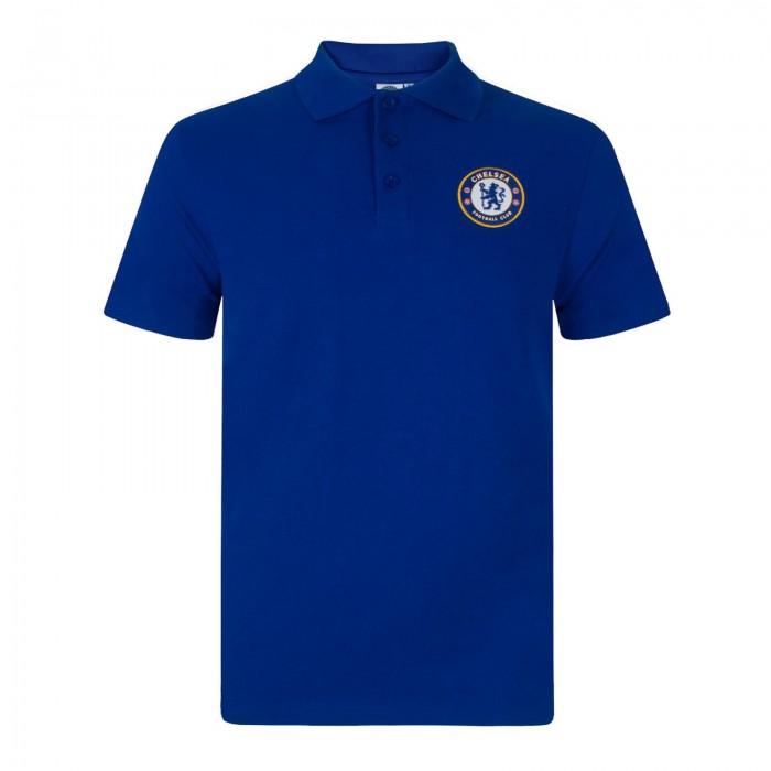 Chelsea FC Boys Crest Polo Shirt