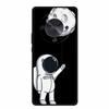Coque For Honor X70 5G Case Cartoon Cat Funda Black Silicone Soft Back Cover For Honor X70 2025 Phone Case Cover X 70 HonorX70
