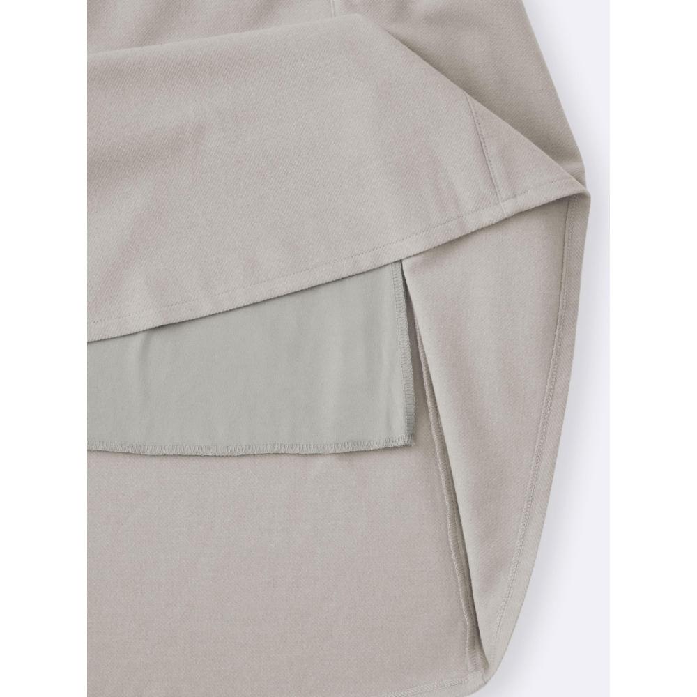 Юбка-клёш с брашировкой Gu