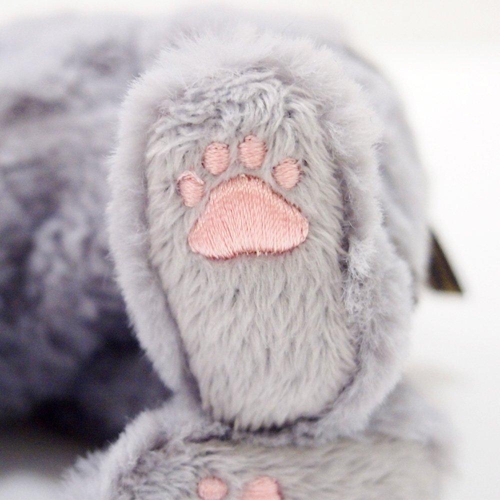 SunLemon Kitten American Shorthair Gray Stuffed Animal Cat 15 X 17.5 X 6.8 Cm