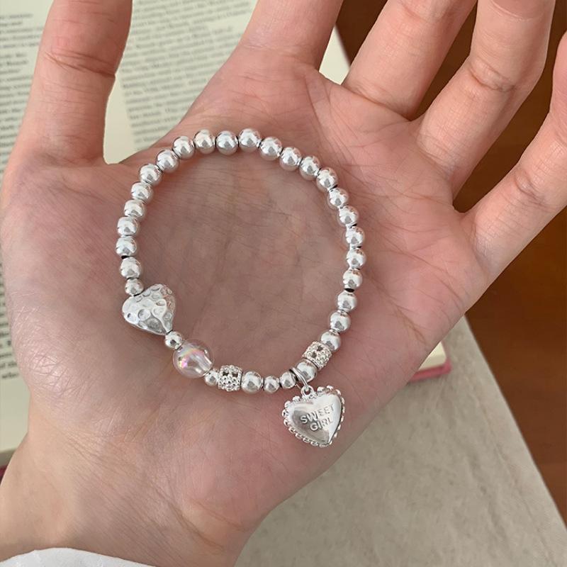 925 Sterling Silver Light Blue Jade Retro Bracelet for Women Girl Temperament Lucky Versatil Jewelry Gift Dropshipping