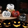 Cartoon Halloween Pumpkin Model DIY Handmade Craft Fake Pumpkins Model Fall Harvest Decoration
