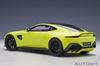 AUTOart Aston Martin Vantage 2019 Metallic Lime Black Roof Готовый продукт 70279 1/18 Зеленый/Карбон
