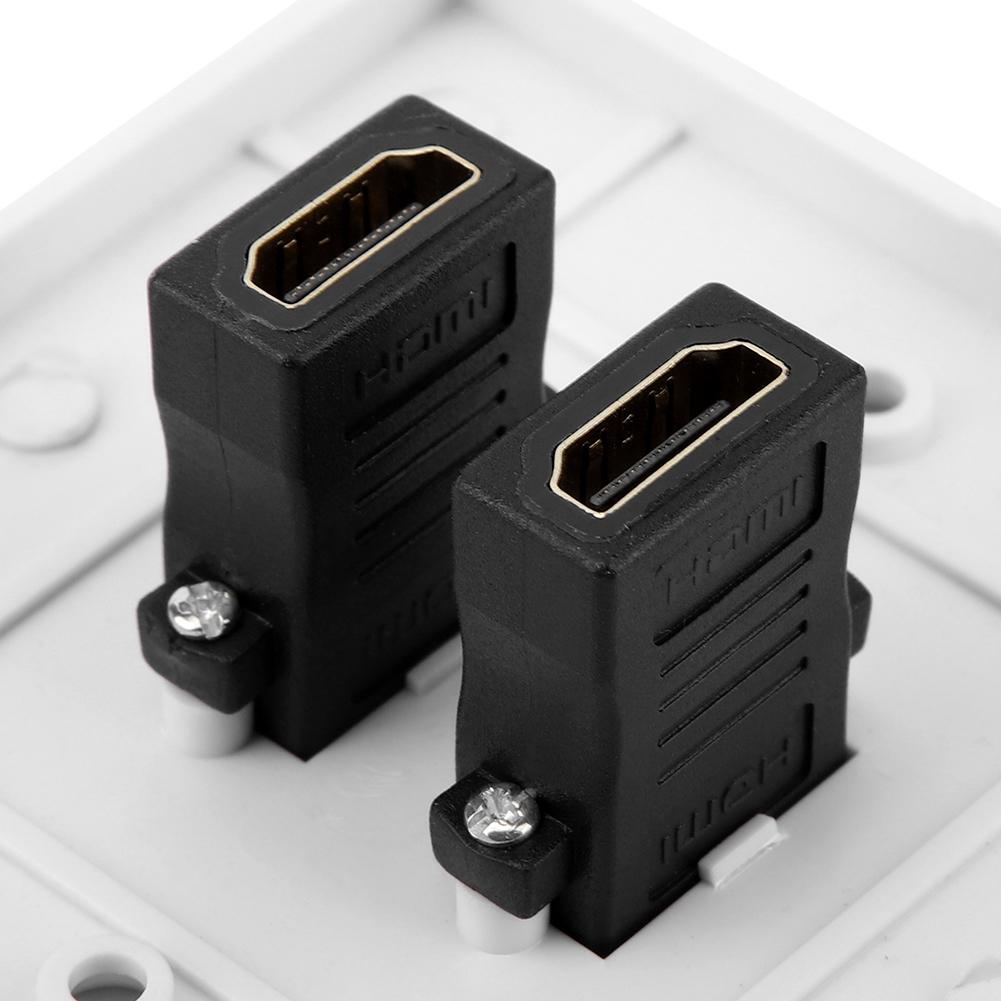 Белая настенная панель с двумя портами HDMI для гостиничного дома, офисного здания, стандарт США