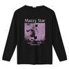 Mazzy Star Fade into You 90s Alternative Rock Music T Shirt vintage Washed Casual Soft streetwear Stretched Slightly
