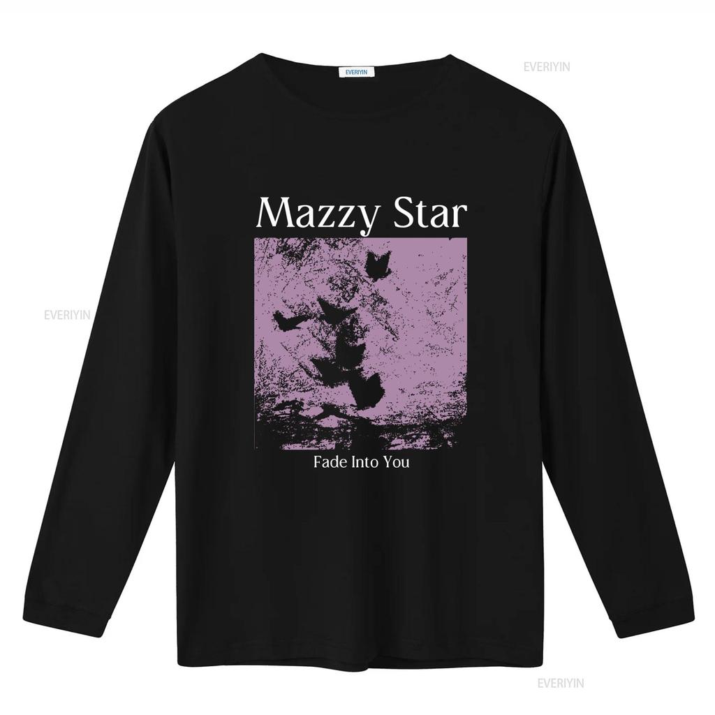 Mazzy Star Fade into You 90s Alternative Rock Music T Shirt vintage Washed Casual Soft streetwear Stretched Slightly