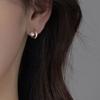 1 Pair Fashion Simple And Small Earrings Delicate Accessories For Woman Jewelry