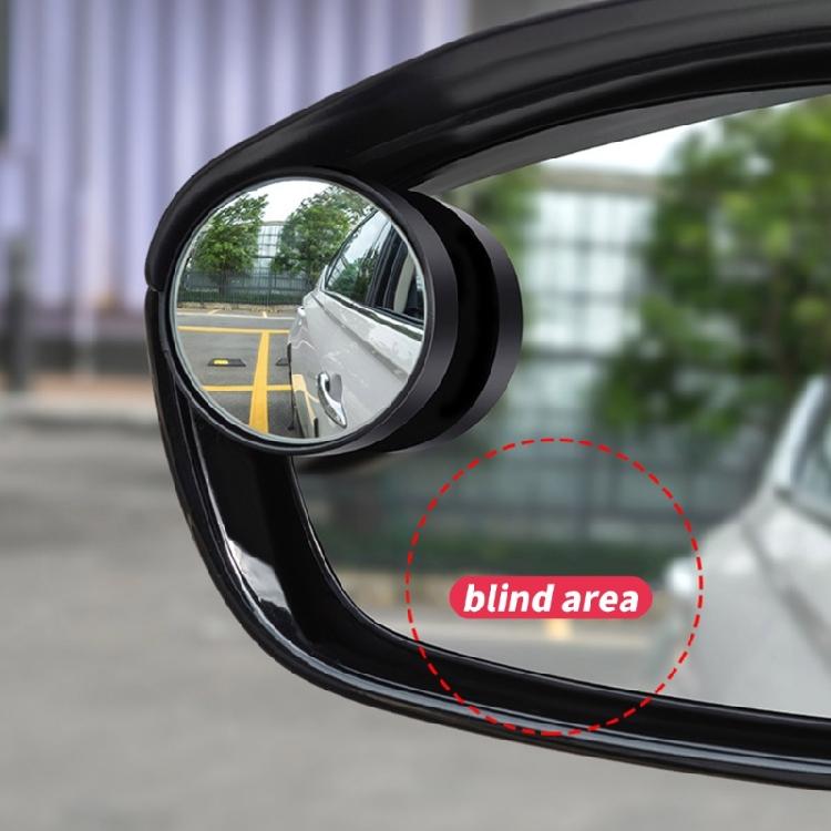 Автомобильные слепые зоны Зеркало заднего вида Широкоугольное 360 градусов Водонепроницаемое Маленькое стекло Вспомогательное зеркало заднего вида для заднего хода