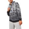 Adidas Originals Gradient Camouflage Logo Print Hoodie Long Sleeve Sweatshirt Men Tops Black White DH4807