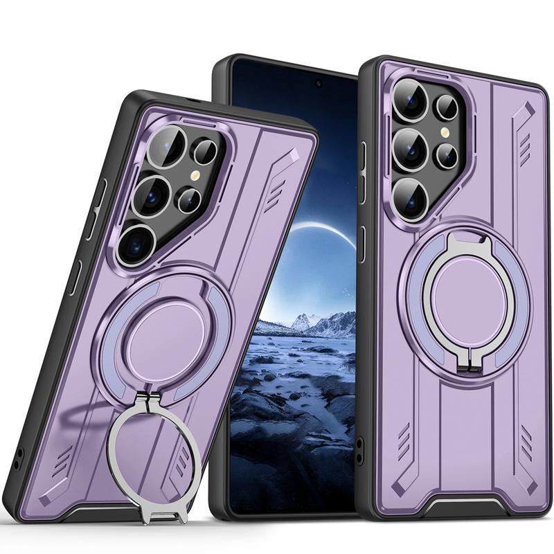 Чехол For Samsung Galaxy S25 Ultra S25 Plus Edge 5G Чехол-слайдер Защита камеры Бронированный Чехол для телефона Для GalaxyS25 Чехол с кольцом