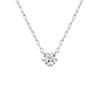 K10 White Gold Necklace 112116123210 [Yondo Sea] Women's