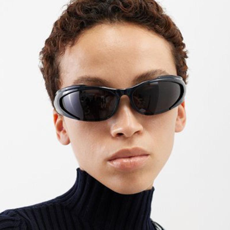 Стильные женские солнцезащитные очки Y2K, европейско-американские панк-солнцезащитные очки для мужчин, для активного отдыха, велоспорта, альпинизма, мужские солнцезащитные очки