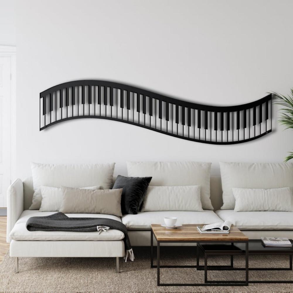 Metal Wall Art Metal Piano Decor Music Decoration Metal Wall Hangings