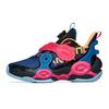 Kids Irregular 2 Mid Basketball Shoes Kids Basketball Shoes Black Blue Pink 312231115-10