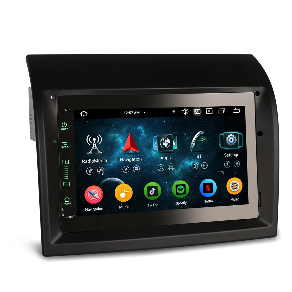 EU Erisin ES6570D 7" Android 14 GPS Car Radio WiFi 4G Wireless CarPlay for FIAT DUCATO CITROEN JUMPER Dashboard for DVD Player