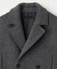 Anytime Loreak Anemone Pea Coat - Charcoal