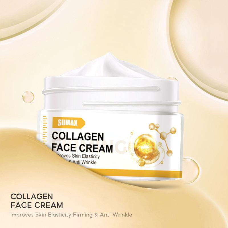 Коллагеновый крем 30 мл Гладкий Нежный Сияющий и Прозрачный Быстрое Впитывание Кожей Ретинол Сыворотка против старения