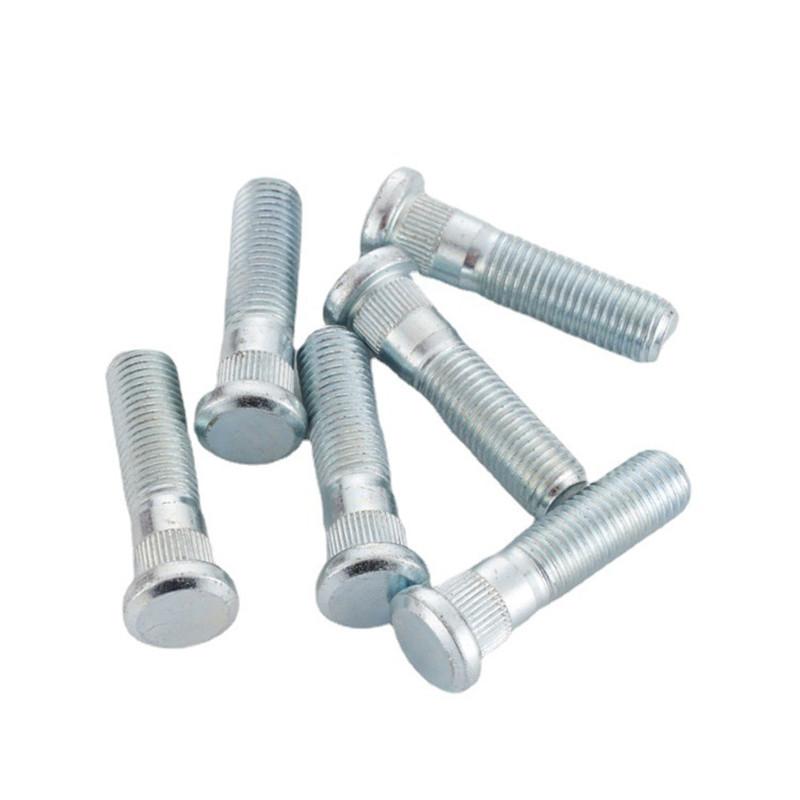 Car Wheel Bolts M12x1.5 48mm/43mm Length 12x 1.5mm Wheel Studs and a 12.3mm Knurl