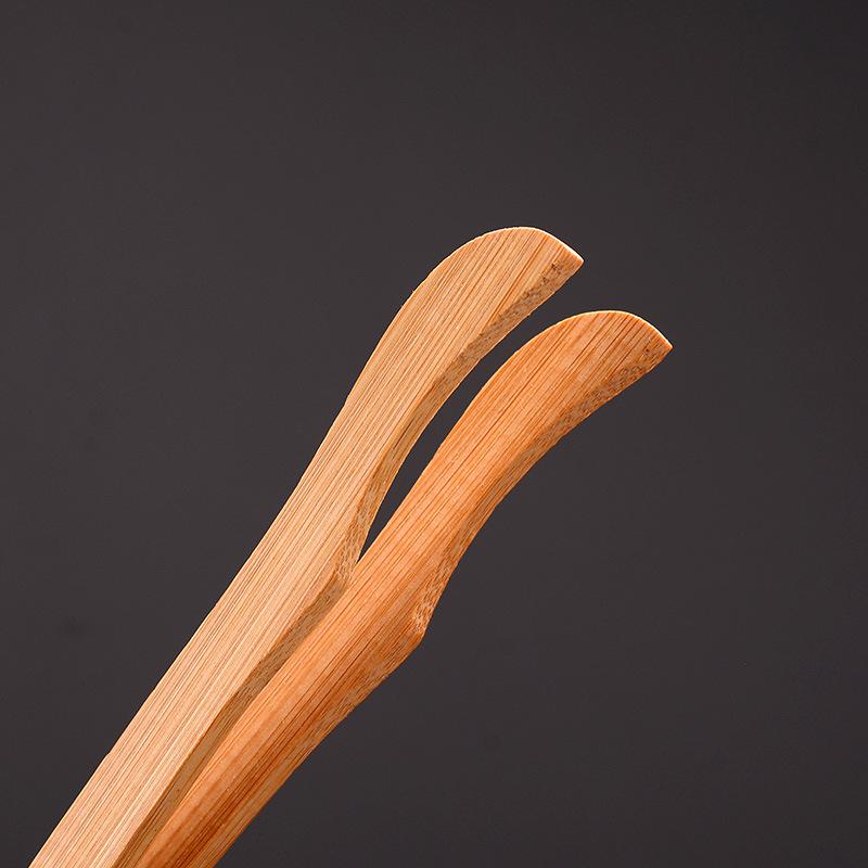 Бамбуковые пинцеты и изогнутые зажимы для чайных сервизов и церемониальных принадлежностей