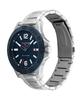 Tommy Hilfiger Часы RYAN мужские аналоговые, серебристо-синие, RYAN.