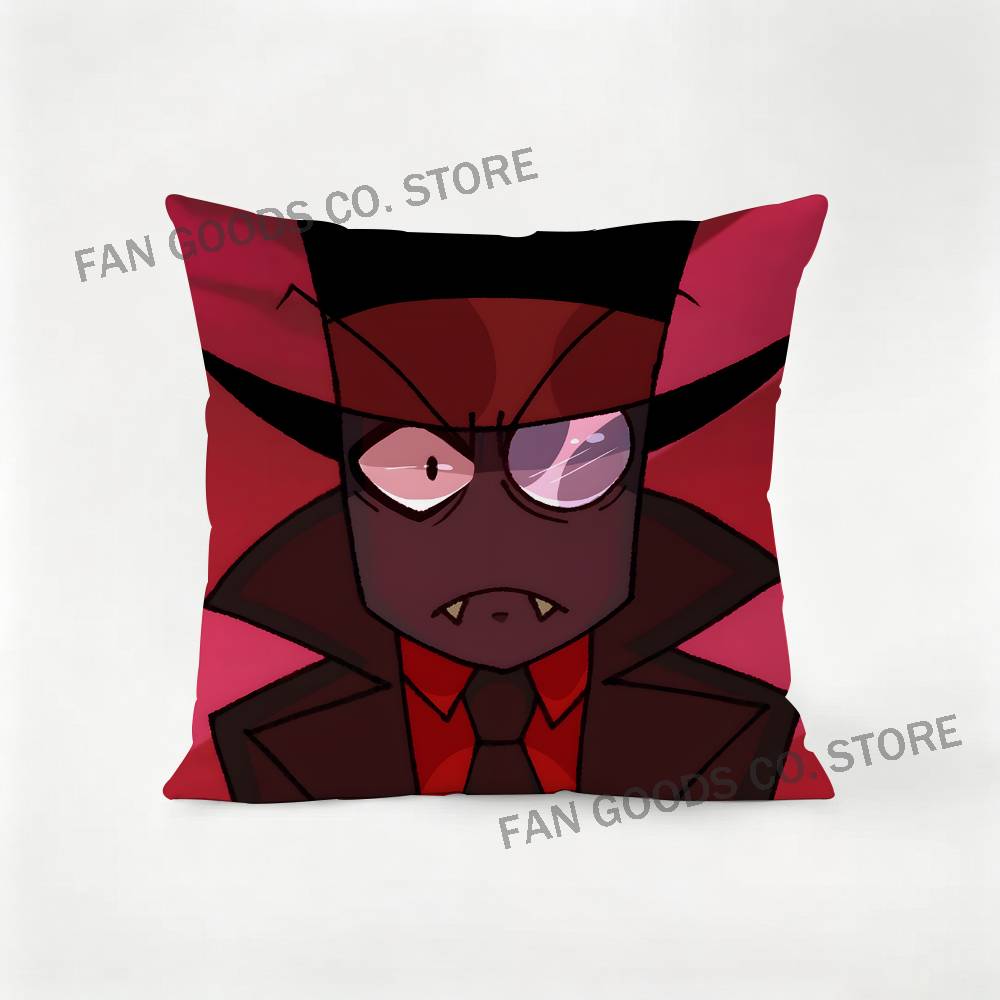 Black Flug Slys Hat Villainous Laser Pillow Case Ultra Soft Skin Friendly Fabric Cloud Like Comfort Concealed Zipper