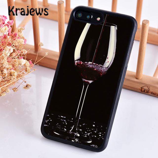 Чехол для телефона Красный бокал для вина Для iPhone 17 Air 16 15 14 plus 11 12 13 pro max coque Оболочка Fundas