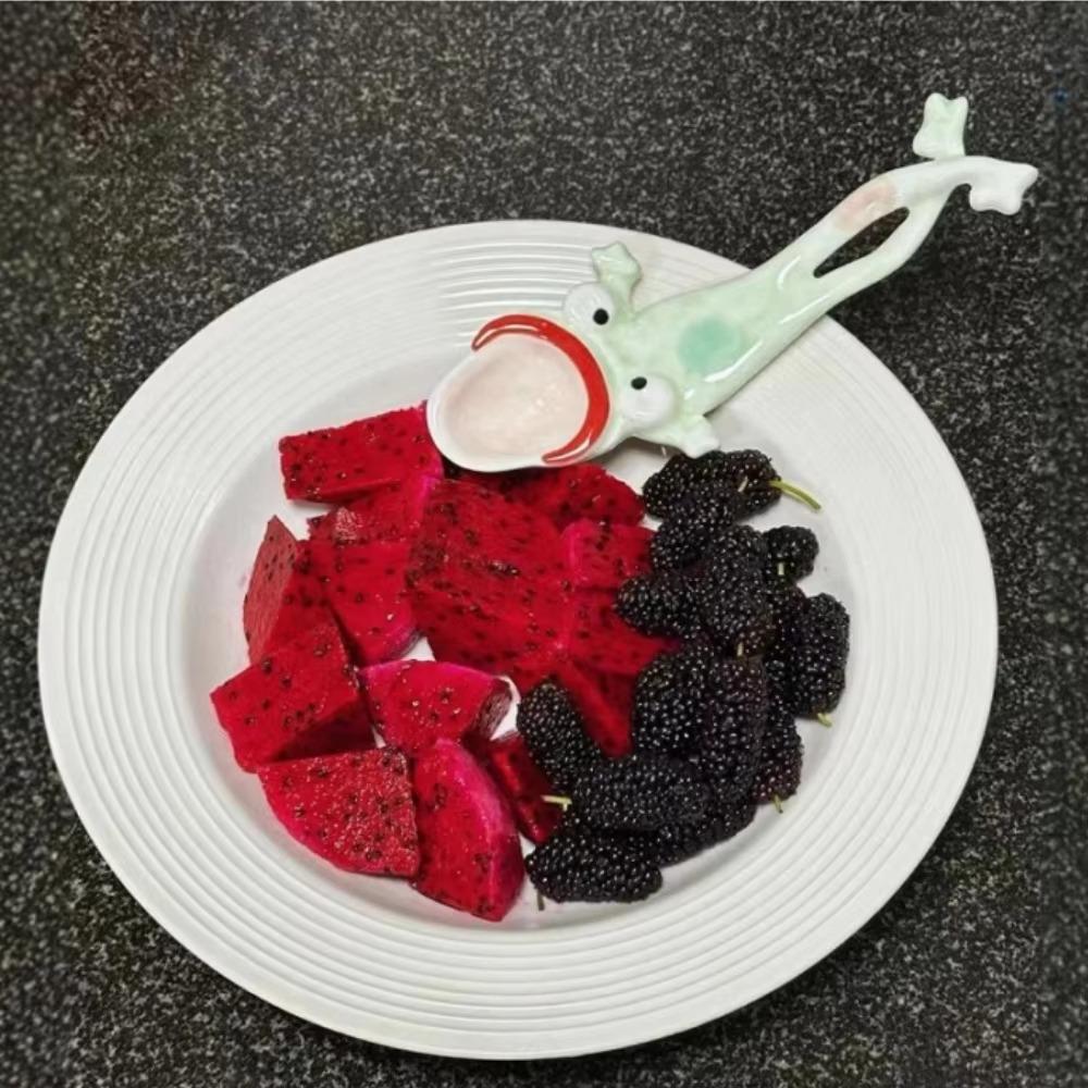 Милая десертная ложка Креативная ложка для перемешивания Чайная ложка Ложка с уродливой лягушкой Вечеринка