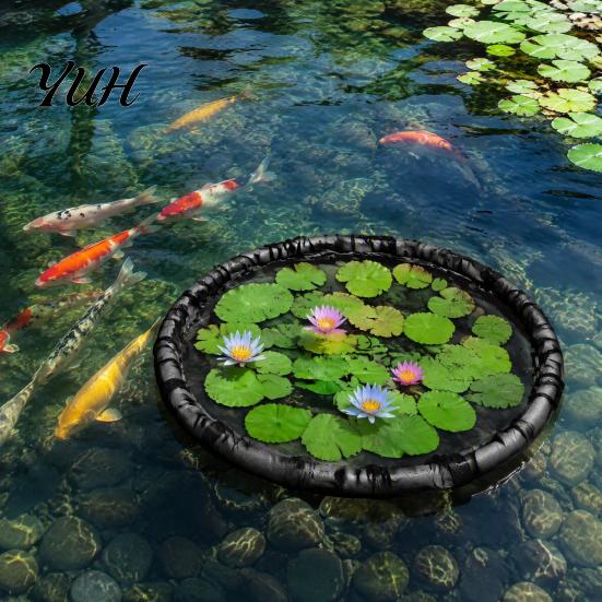 Pond Plant Protector Floating Protector, Fine Mesh Fish Barrier, Tank Barrier Net, Guard Netting for Aquatic Plants Outdoor Water Feature Cage