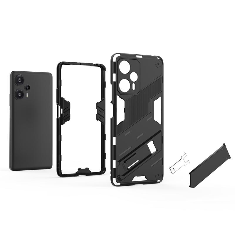 For Poco F5 Cover Case Xiaomi Poco F5 Capas Phone Bumper Back Armor Kickstand Shockproof Holder Protector Fundas Poco F5 Pro F 5