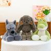 Cute Nebula Sheep Fox Plush Toy Rabbit Alligator Sleeping Pillow Children's Gray Wolf Doll