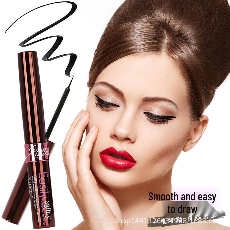 Yaban Шелковистая Водостойкая Подводка для Глаз: Не размазывается, Стойкий, Потостойкий, Быстросохнущий, Ультратонкий мягкий наконечник.