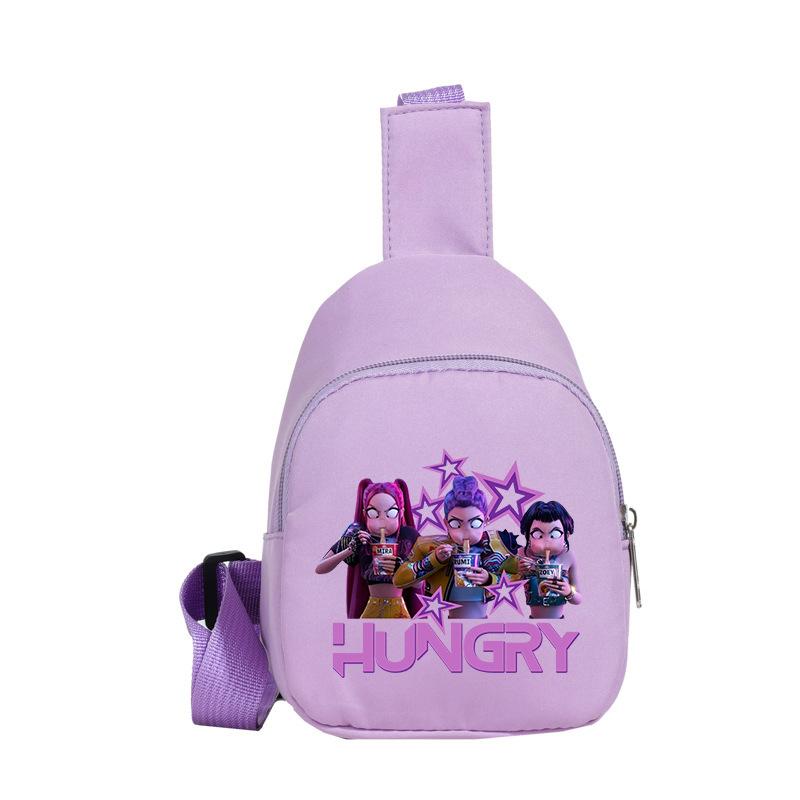 Animation Cartoon Printing Korean Version Trend Lightweight Backpack Women'S Large-Capacity Primary And Secondary School Student Schoolbag