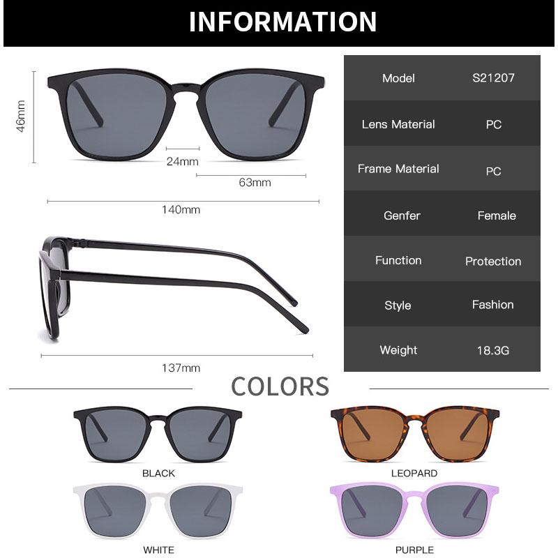 UV400 Горячая Распродажа Женские Популярные Очки Квадратные Мужские Очки Высокого Качества Трендовые Очки Ретро Простые Солнцезащитные Очки Ручной Работы