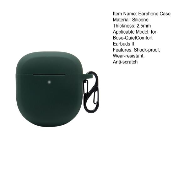 Earbud Protective Sleeve Useful Non-yellowing Reversed Charging Hole Earphone Protective Case Bluetooth-compatible Earphone Protective Case