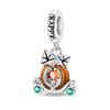 S925 Silver Maple Leaf Owl Squirrel Charm Beaded Bracelet DIY Jewelry Making Accessories