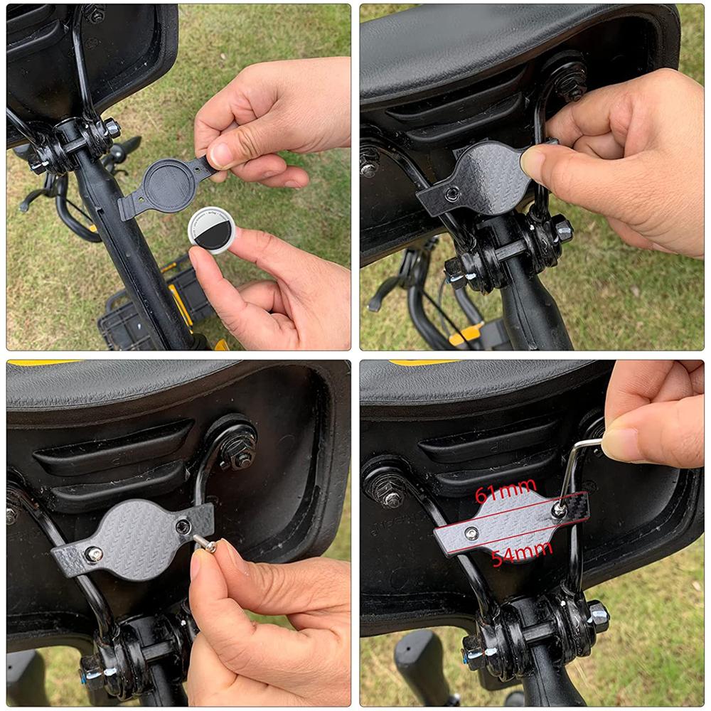 Anti-lost Locator Cycling Accessories For AirTag Cover Protective Bike Seat Mount