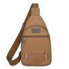 Korean Style Men's Oxford Cloth Crossbody & Waist Bag - Canvas Chest & Shoulder Bag