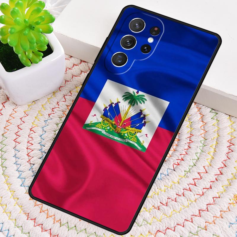 Гаити Гаитянский Флаг мягкий силиконовый чехол для телефона для Samsung Galaxy note 10 pro S26 S25 S24 S23 S22 S21 Plus S25Ultra Capa Cover