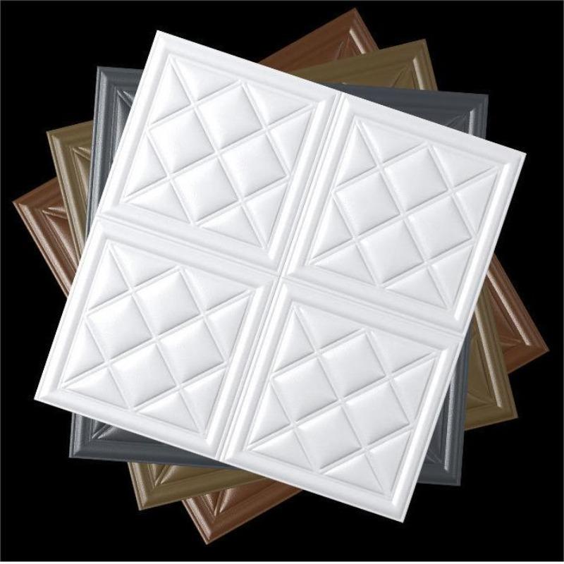 1 шт. 70x77 см 3D Плитка Кирпичная Стена Самоклеящиеся Водонепроницаемые Пенопанели Обои Гостиная Домашнее Украшение