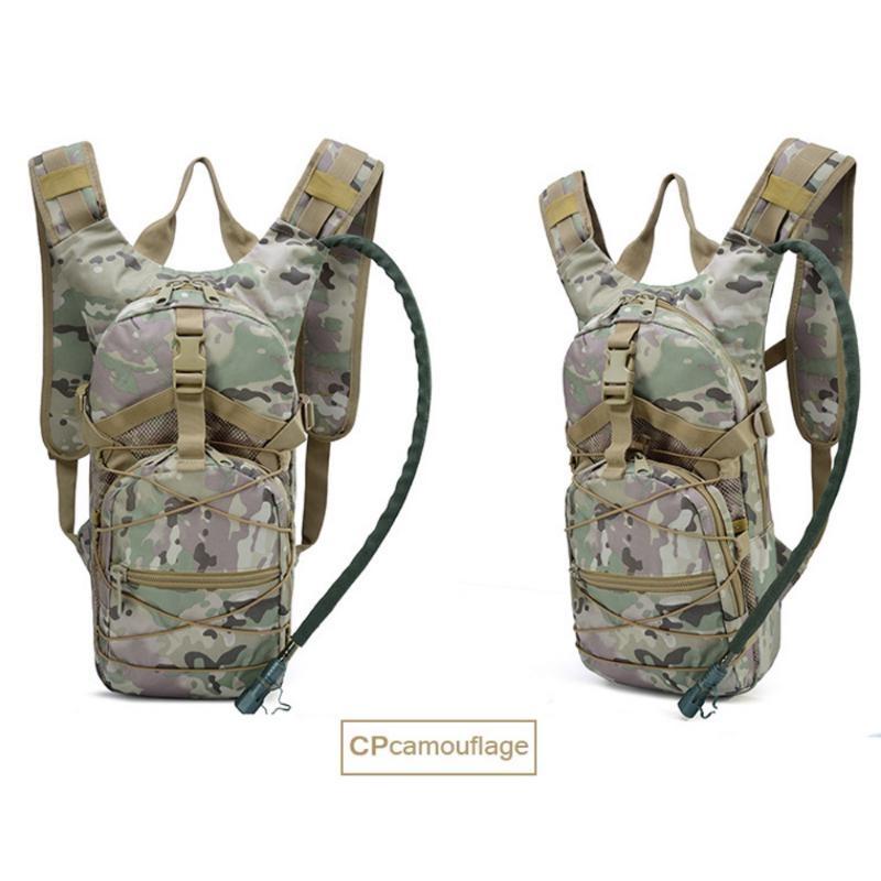 3L Running Water Bag Hiking Hydration Backpack Military Camel Rucksack for Camping Outdoor Fishing Cycling Water Pouch