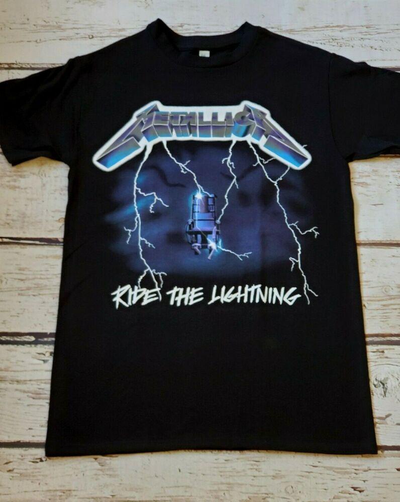 НОВИНКА - RIDE THE LIGHTNING - ЧЕРНЫЙ - Футболка Унисекс Футболка