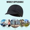 Breathable Solid Color Quick-Drying Cycling Hat Bicycle Riding Cap Summer Elastic Mesh Fabrics