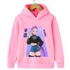 K-pop Охотник на демонов Мультяшные Девочки Мальчик Толстовка с капюшоном Детская Корейская волна Мода Повседневные Топы Одежда для девочек