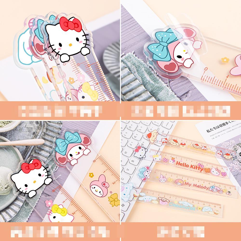 Acrylic Ruler Jost Cartoon‑Printed Custom‑Printable