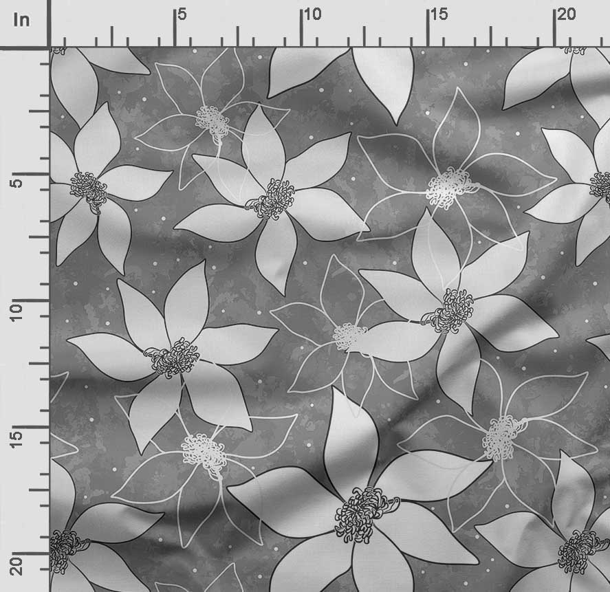 Soimoi Ткань для квилтинга из хлопкового батиста с цветочным принтом, продаваемая во дворе — швейные принадлежности для хлопчатобумажной ткани средней плотности шириной 42 дюйма