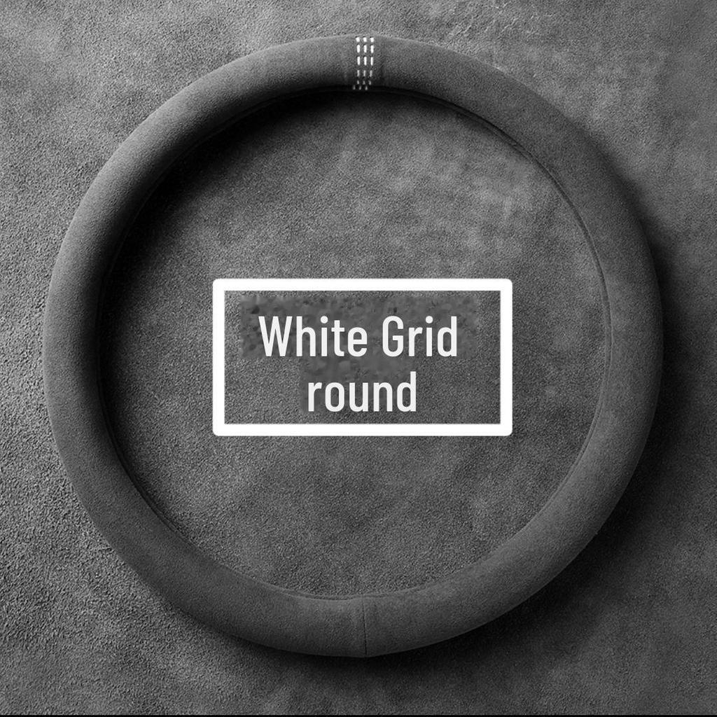 Дышащий, впитывающий пот чехол на руль в форме буквы D из замши для всех сезонов