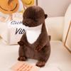 Simulation Sitting Cute Posture Prone Otter Plush Girl Children Holiday Gift