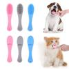 Зубная щетка для собак для удаления зубного камня, зубного камня и неприятного запаха изо рта, чистка мягких силиконовых зубов для собак, чистка напальчников, поилок для домашних животных